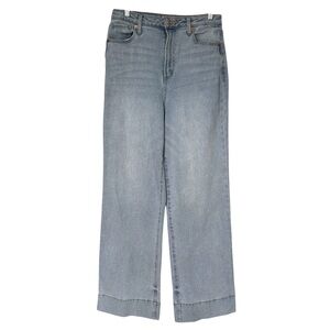 Juicy Couture Lunita Wide-Leg Jeans Light Wash High Rise 29 Baggy Y2K Inspired